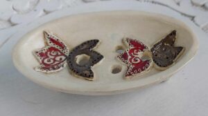 ceramics soap cup